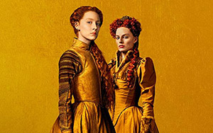 Drama/History film, Mary Queen of Scots starring Saoirse Ronan as Mary Stuart